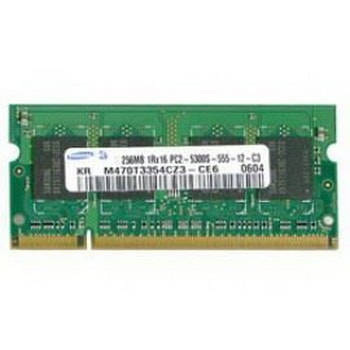 661-3962 SDRAM, 1 GB, DDR2, 667, SO-DIMM A1181 MA254LL/A, MA255LL/A, MA472LL/A