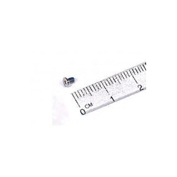 922-8541 Speaker Assembly to Top Case (Lower) M2X2.3, HD4, BLK Screws (Pkg. of 5) for Macbook Air 13-inch Original Early 2008 A1237 MB003LL/A