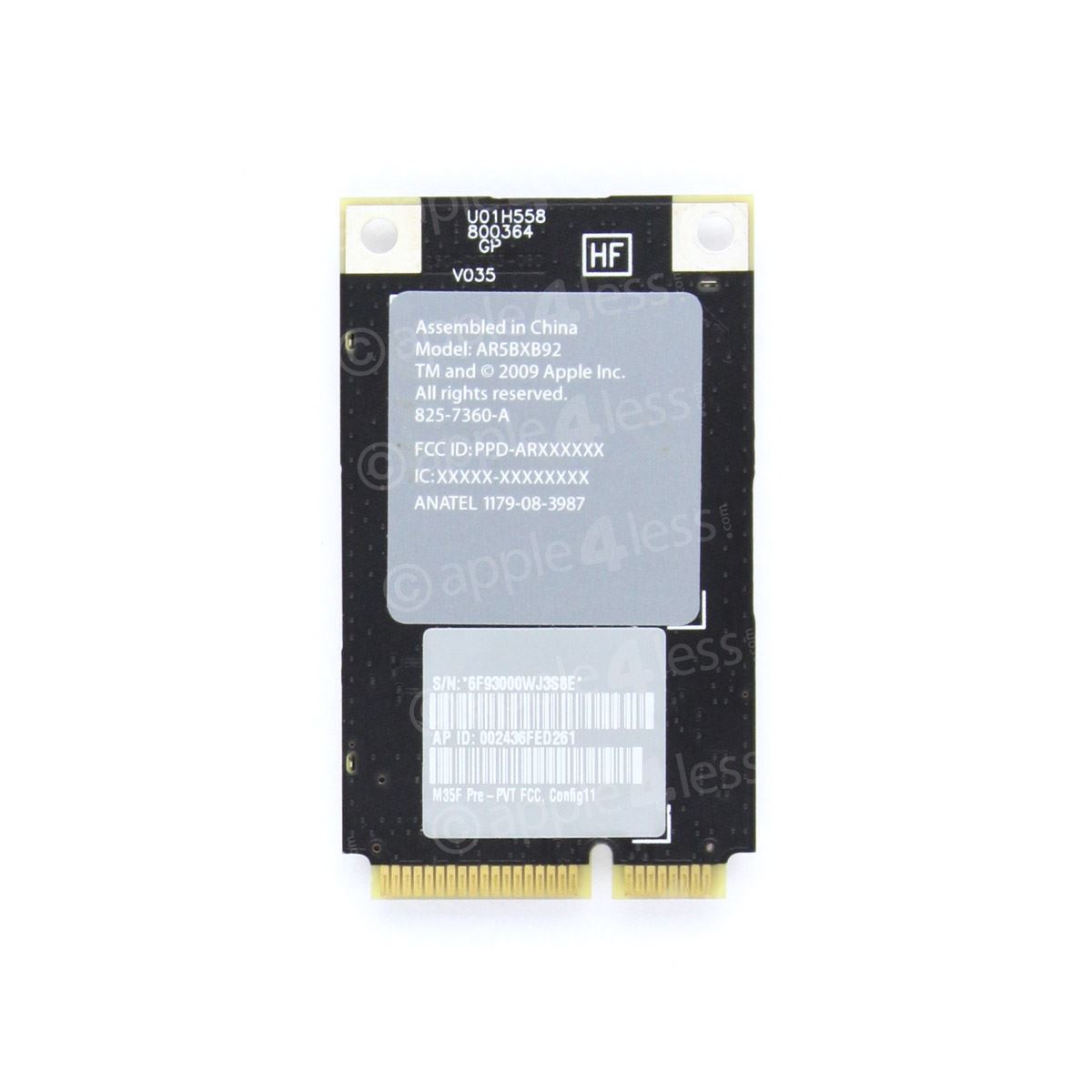 661-5423 Airport Extreme Card for iMac 27 inch Late 2009-Mid 2010 A1311 MB950LL/A, MC508LL/A (825-7360, 607-3758)