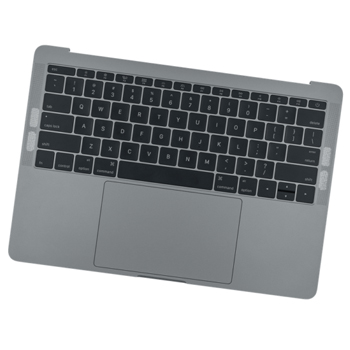 661-07946 Top Case (Space Gray) for MacBook Pro 13-inch Mid 2017 A1708 MPXQ2LL, MPXT2LL